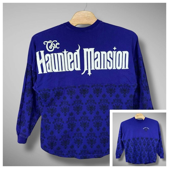 SPIRIT JERSEY Other - Disney Parks Spirit Jersey Adult Large Purple Ghost Host Haunted Mansion